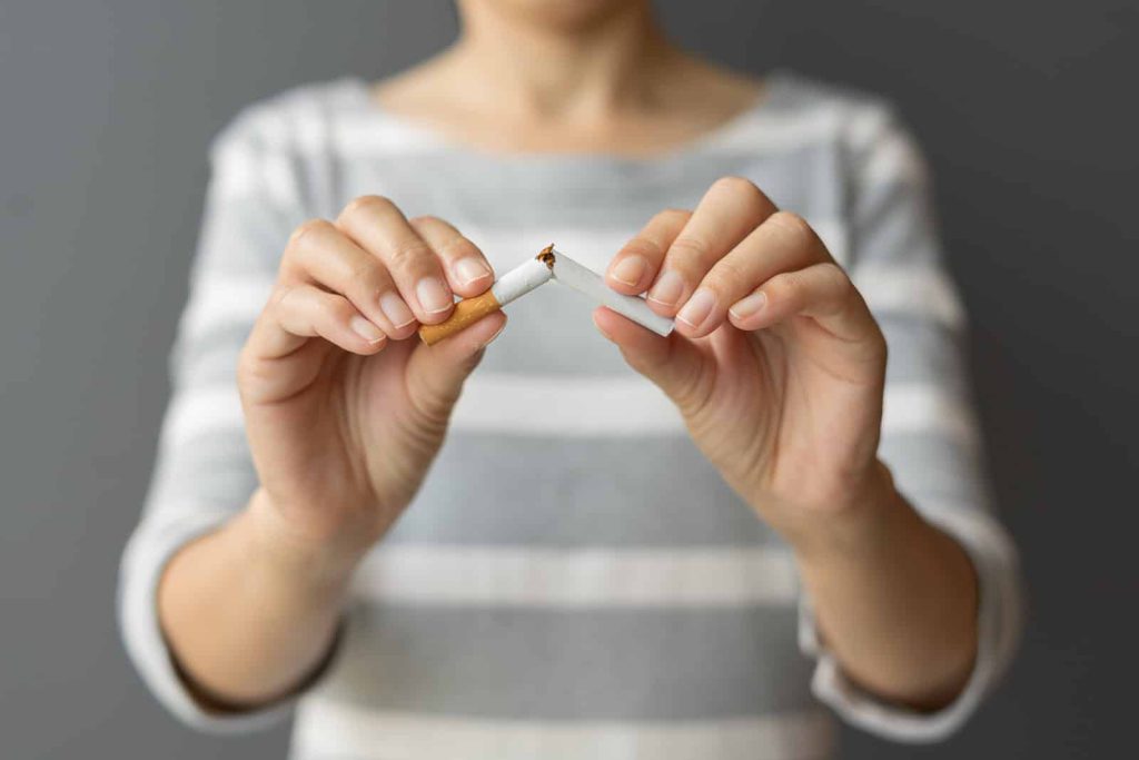 ¿Qué cambios se producen en el cuerpo al dejar de fumar?